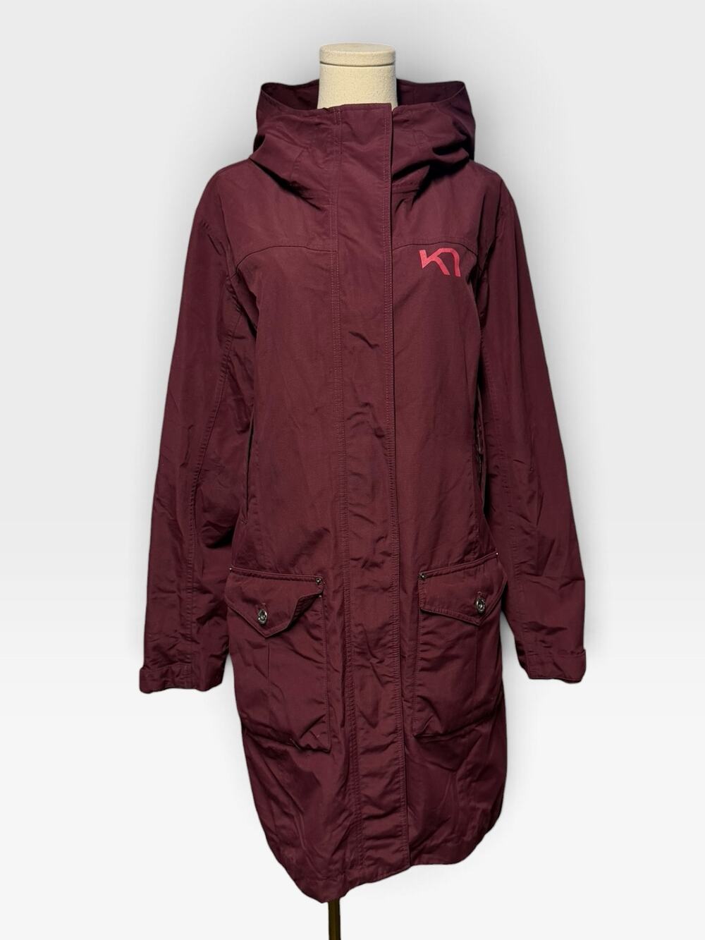 Kari Traa Dalane Womens Outdoor Parka Jacket Size Large